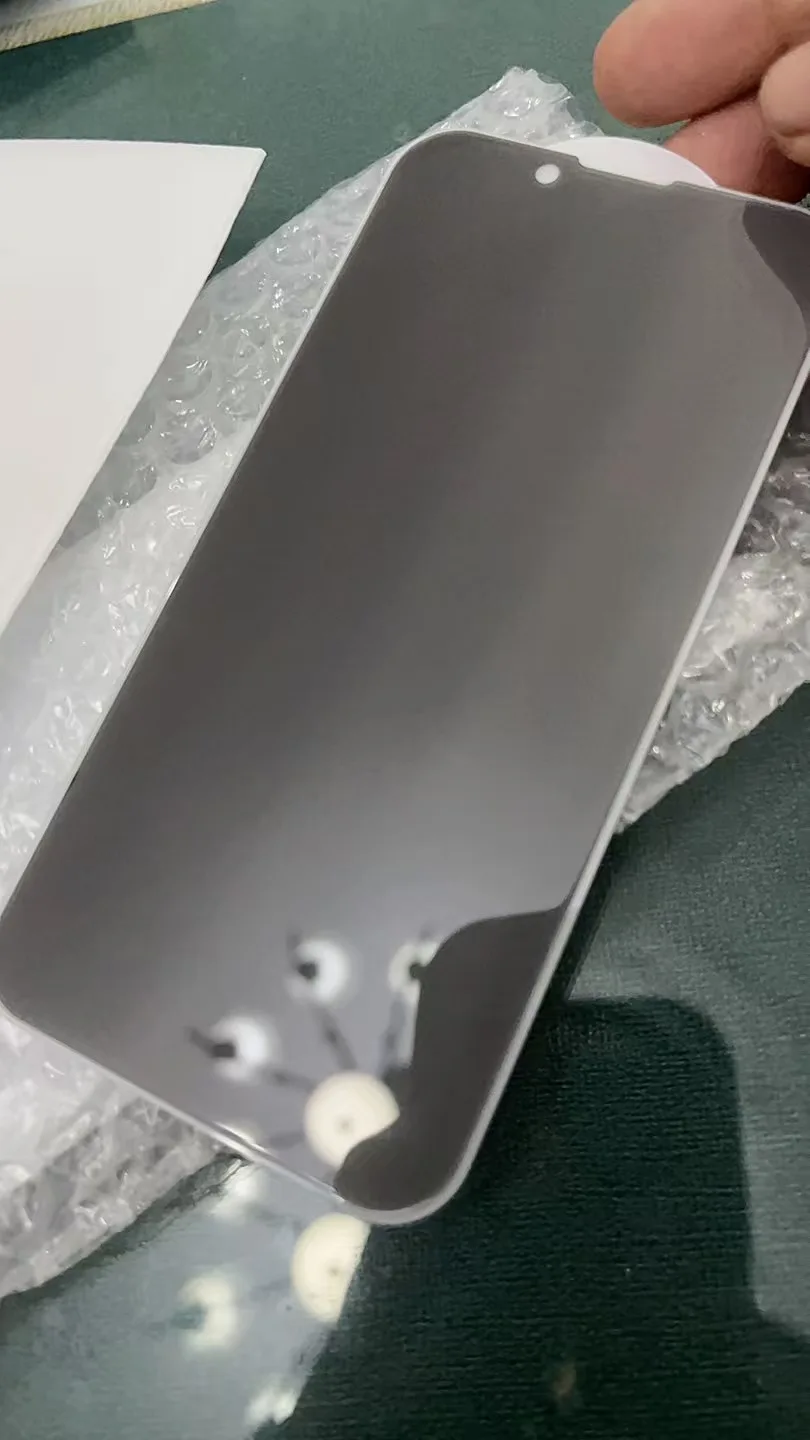 Anti Spy Privacy Glass Case - Protector de pantalla de vidrio templado