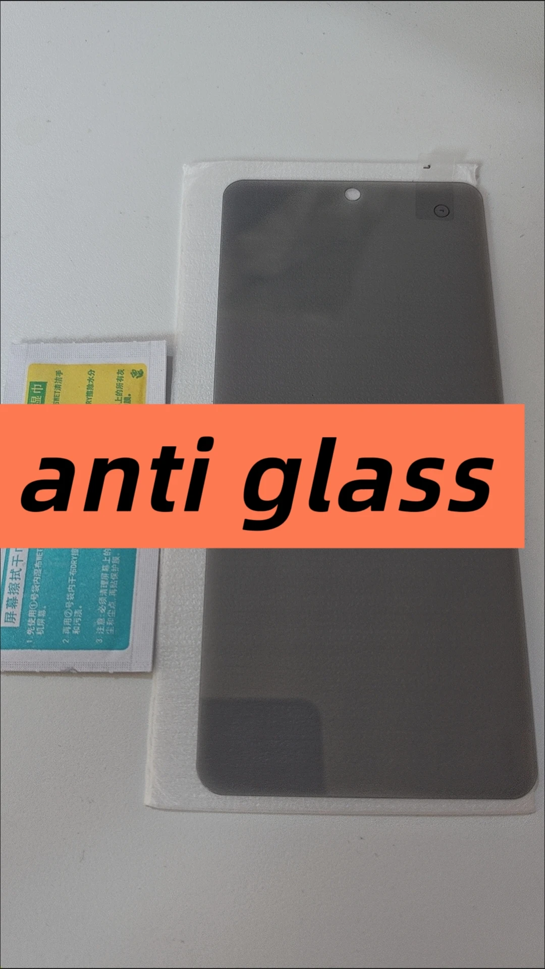 Anti Spy Privacy Glass Case - Funda antiespía para realme 8 pro,