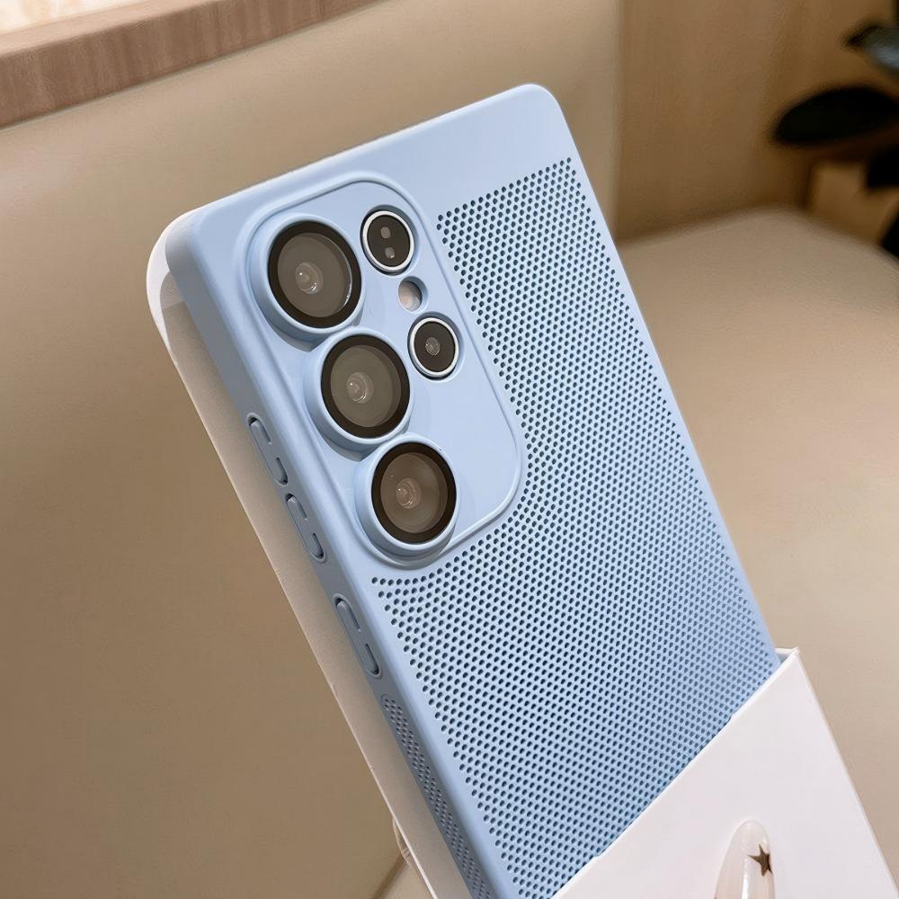 Heat Dissipation Mesh Breathable Case - Funda Delgada de Malla Transpirable con