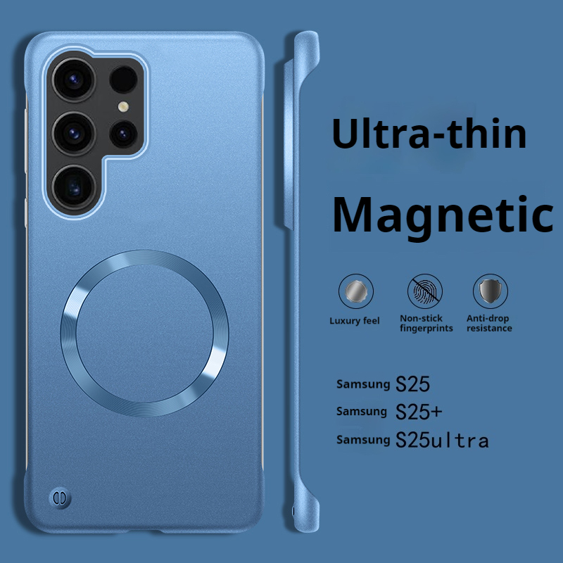 Ultra Thin Frameless Phone Cover - Funda de teléfono magnética ultrafina sin