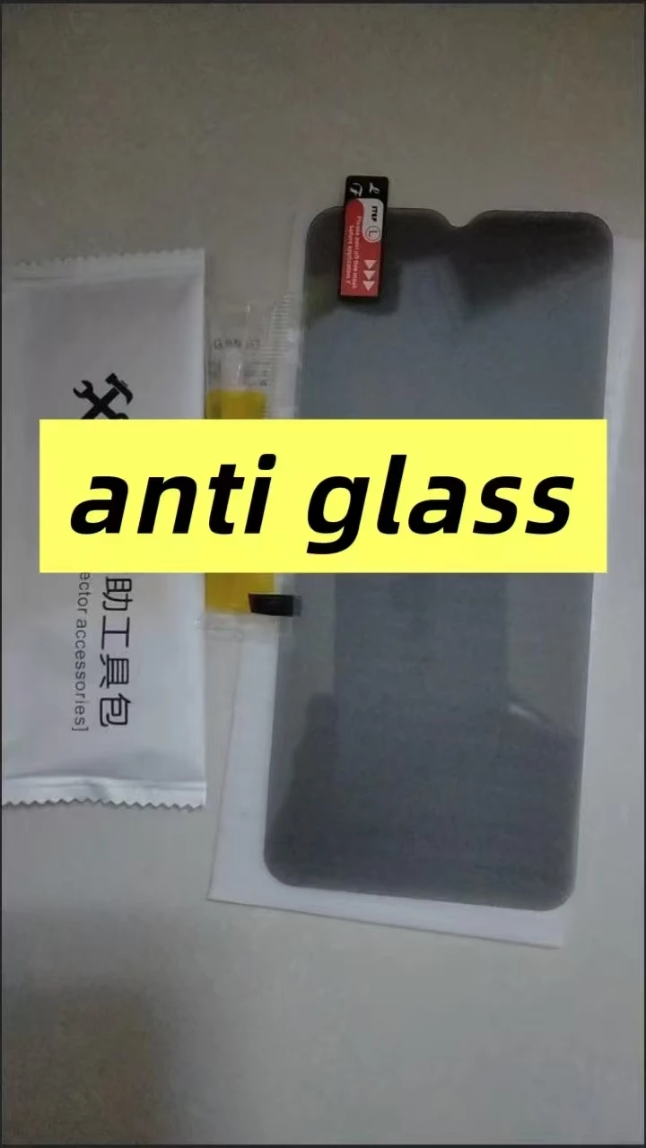 Anti Spy Privacy Glass Case - Funda protectora de pantalla de vidrio
