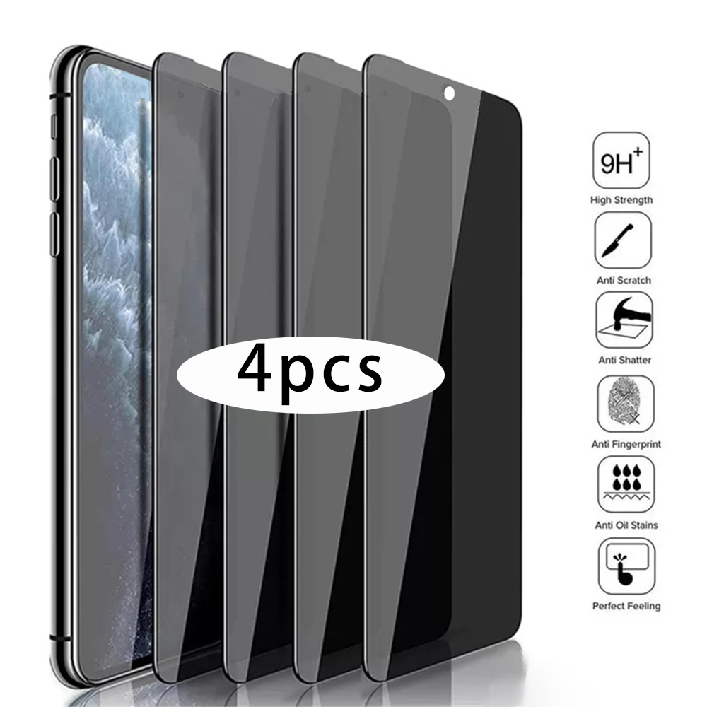 Anti Peek Privacy Tempered Glass - Vidrio Templado antiadherente para OPPO Reno