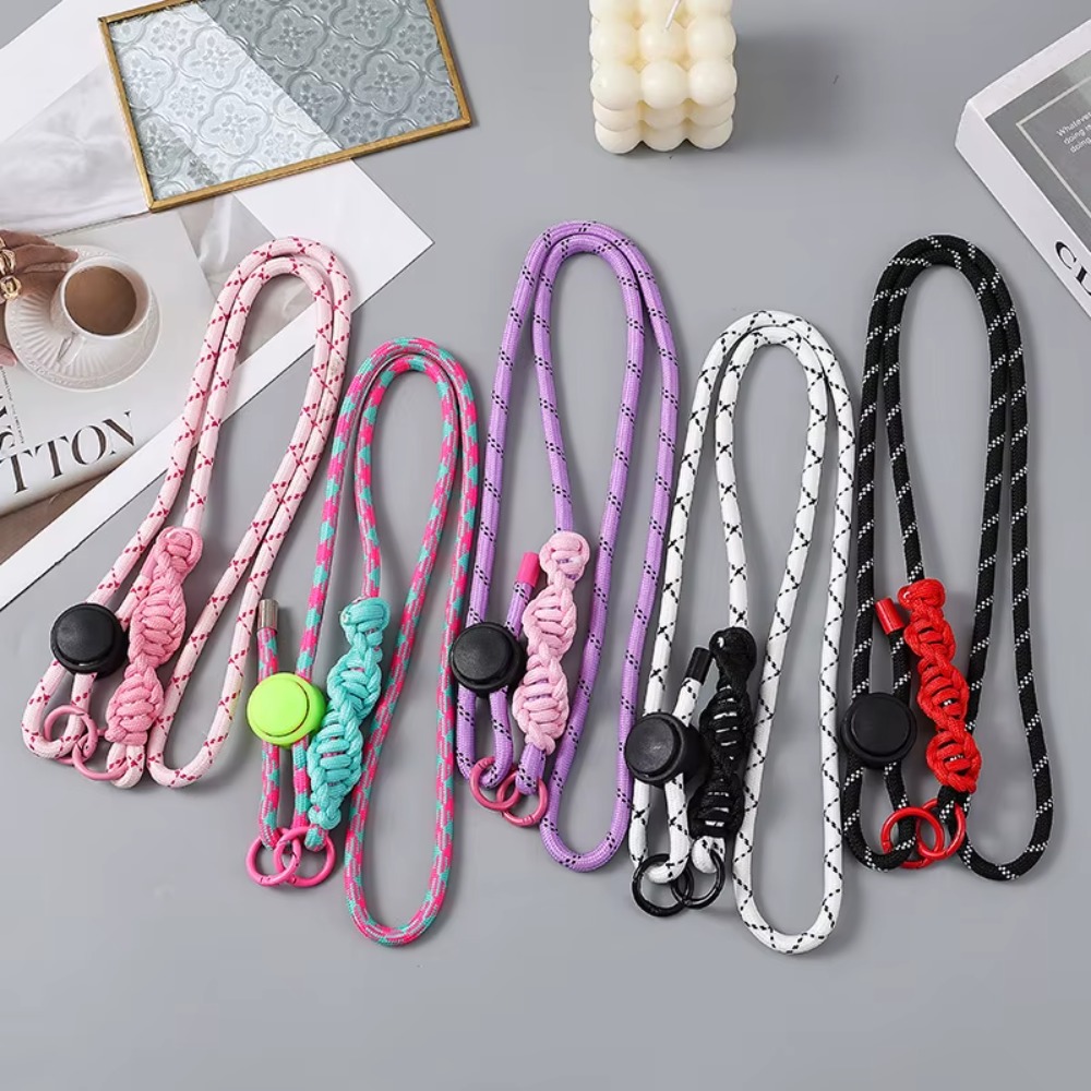 Crossbody Lanyard Neck Strap Case - Cordón ajustable Universal para teléfono, correa