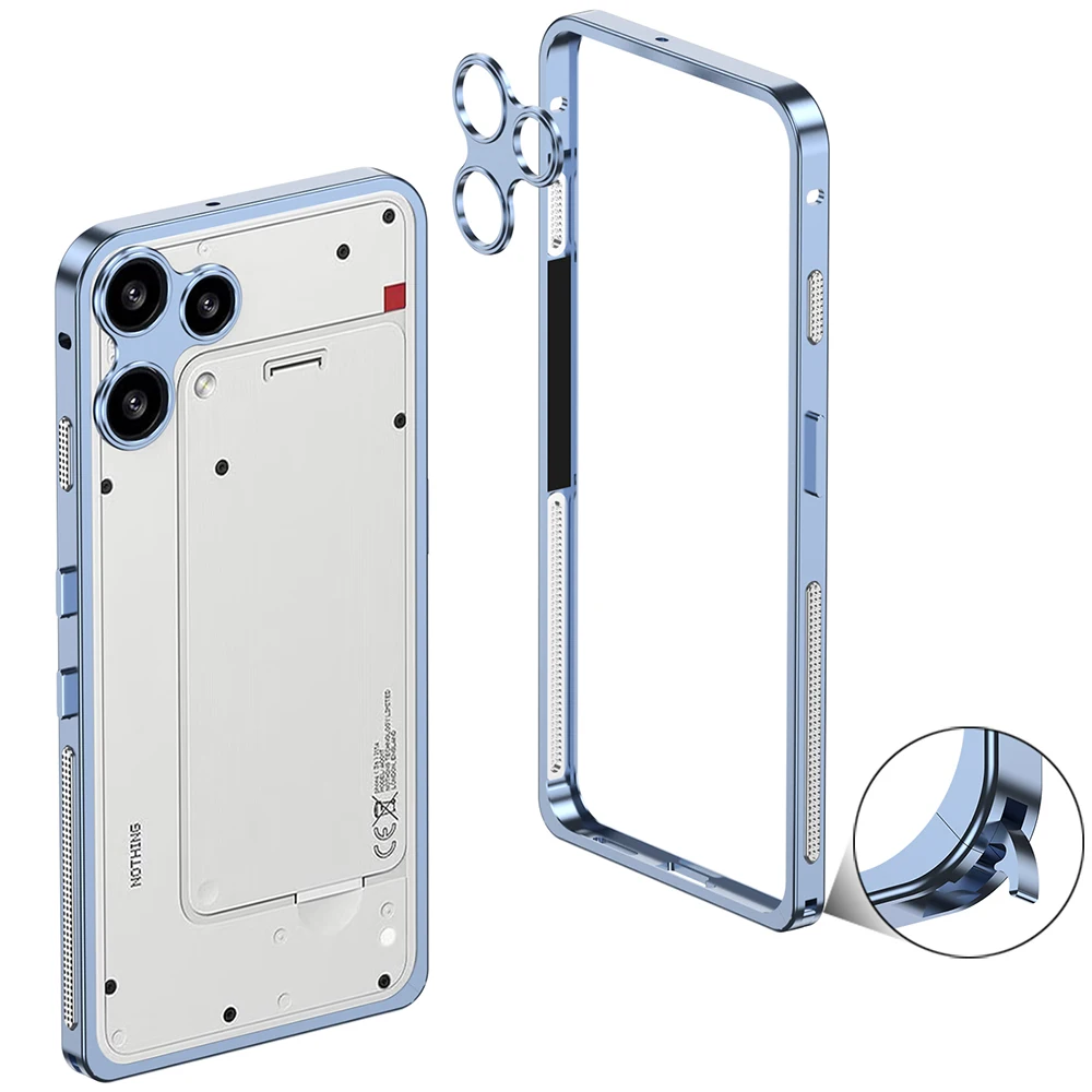Metal Bumper Aluminum Frame Case - Parachoques de aleación de aluminio con