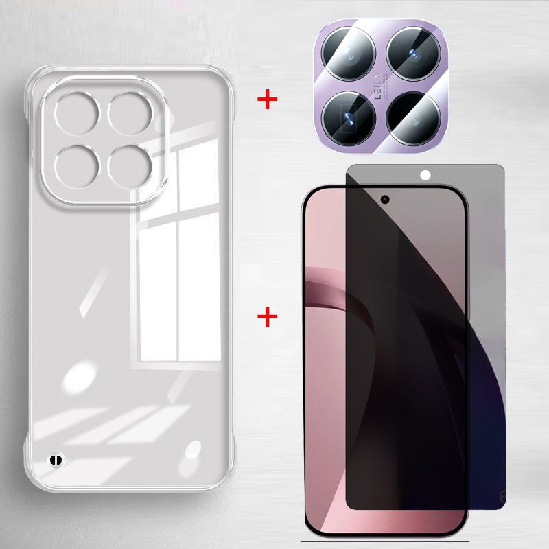 Anti Spy Privacy Glass Case - Protector de Pantalla de Privacidad para