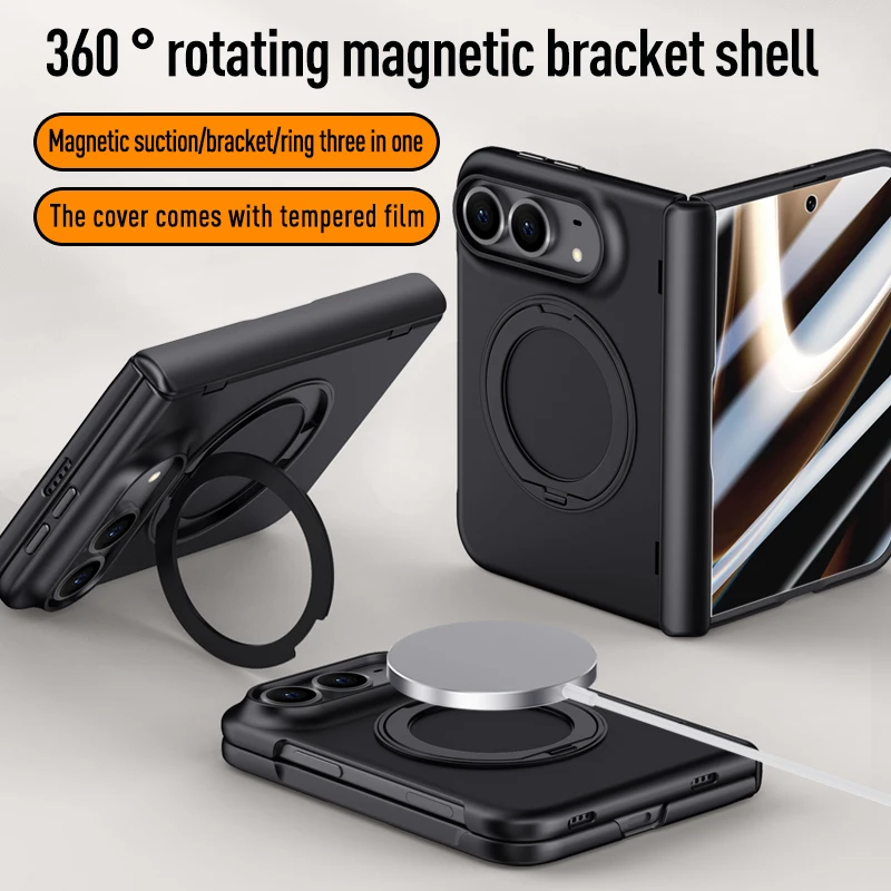 Screen Protectors - Funda de lujo con soporte magnético