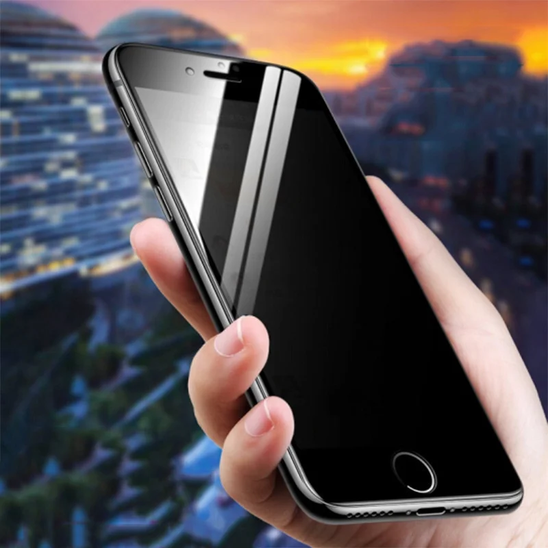 Funda antiespía para realme 8  - Anti Spy Privacy Glass Case reseña y precio