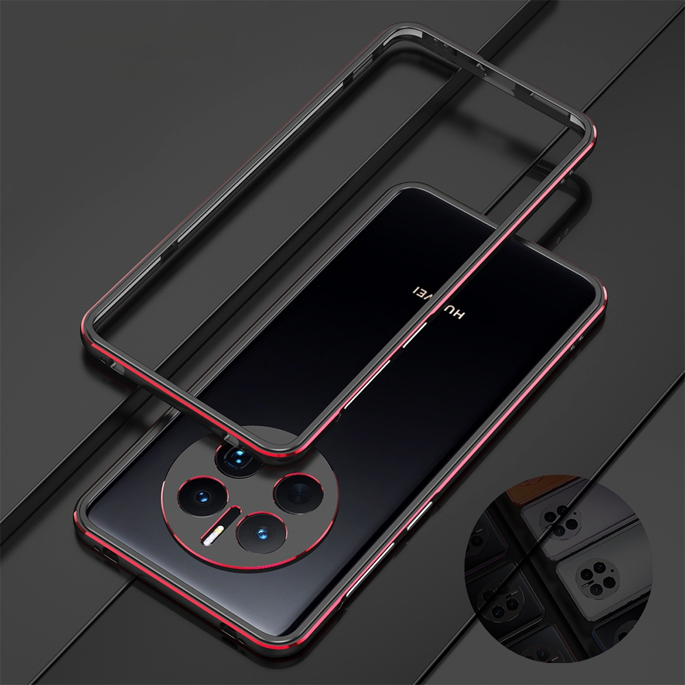 Funda de lujo para Huawei Mate - Metal Bumper Aluminum Frame Case reseña y precio