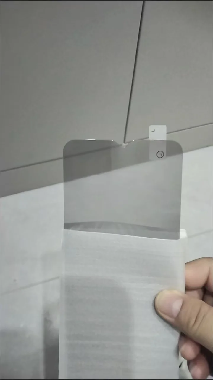 1 pieza de funda de vidrio tem - Anti Spy Privacy Glass Case reseña y precio