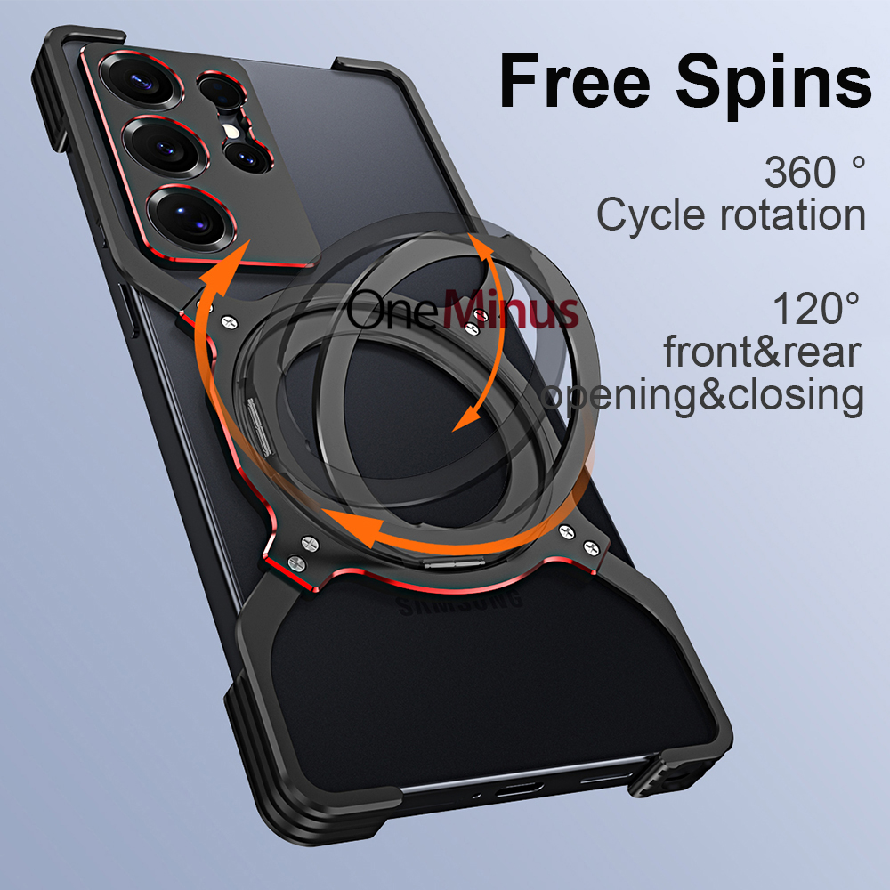 Marco sin montura S24 + plus S - Metal Bumper Aluminum Frame Case reseña y precio
