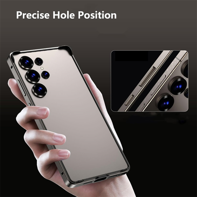 Carcasa Metálica con Marco de  - Metal Bumper Aluminum Frame Case reseña y precio