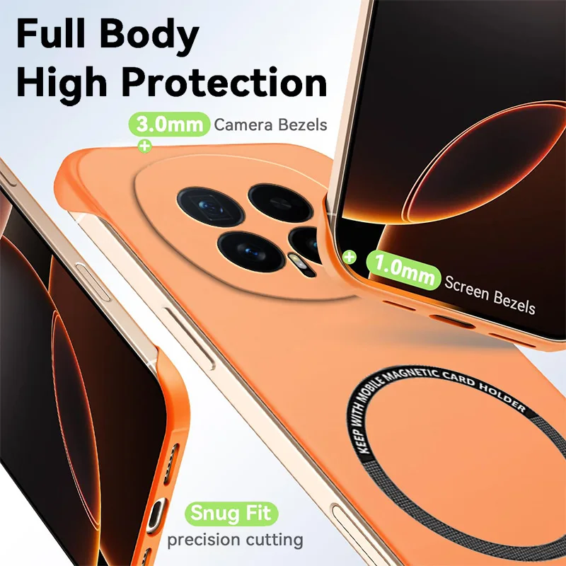 Nueva funda de teléfono sin ma - Matte Hard Pc Back Case reseña y precio