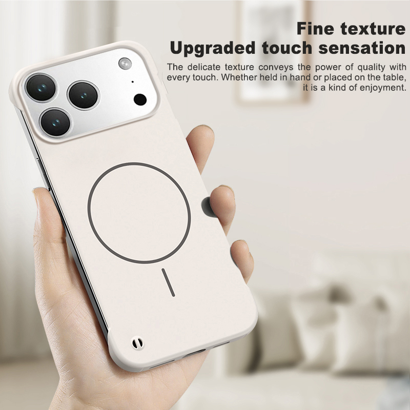 Funda de teléfono sin marco ma - Ultra Thin Frameless Phone Cover reseña y precio