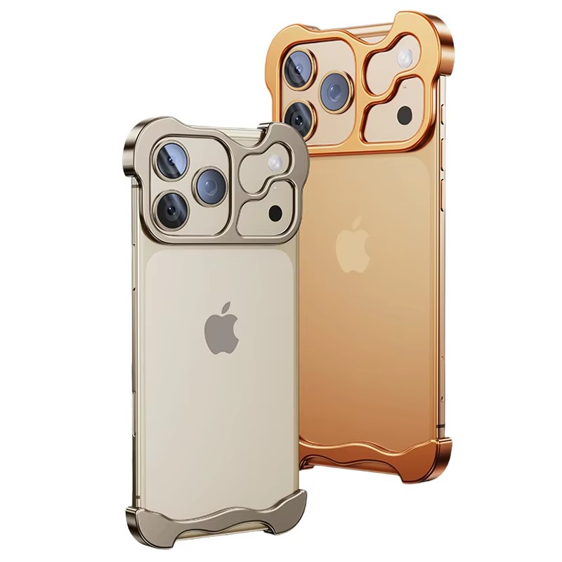 Funda de teléfono con marco de - Metal Bumper Aluminum Frame Case reseña y precio
