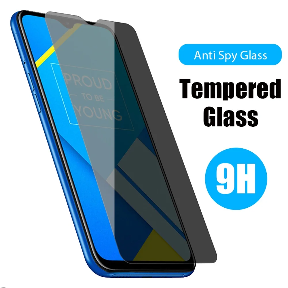 Funda antiespía para vivo y55s - Anti Spy Privacy Glass Case reseña y precio