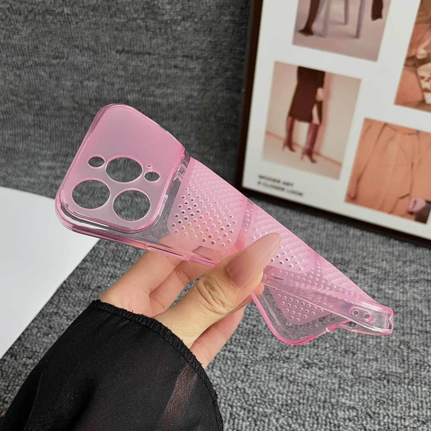 Fundas de Teléfono Ultrafinas  - Heat Dissipation Mesh Breathable Case reseña y precio