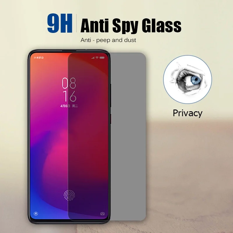 Funda protectora de pantalla d - Anti Spy Privacy Glass Case reseña y precio