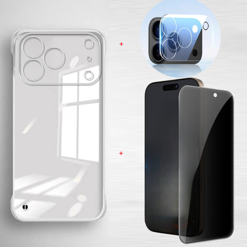 Protectores de Pantalla de Pri - Anti Spy Privacy Glass Case reseña y precio