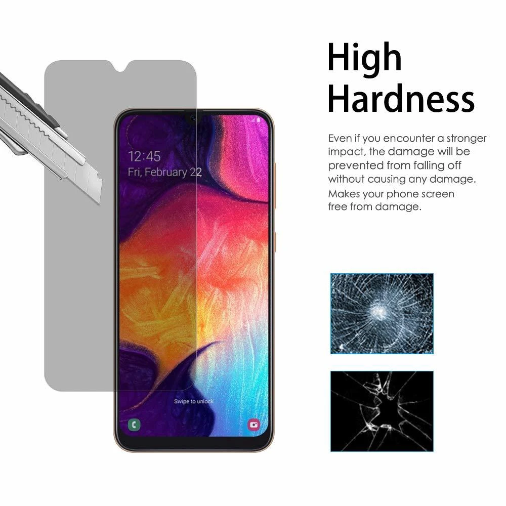 Protector de pantalla antiespí - Anti Spy Privacy Glass Case reseña y precio