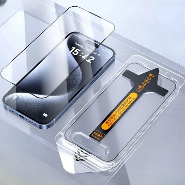 3 uds Anti-peep/HD funda a pru - Anti Spy Privacy Glass Case reseña y precio