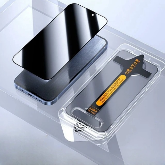 3 uds Anti-peep/HD funda a pru - Anti Spy Privacy Glass Case reseña y precio