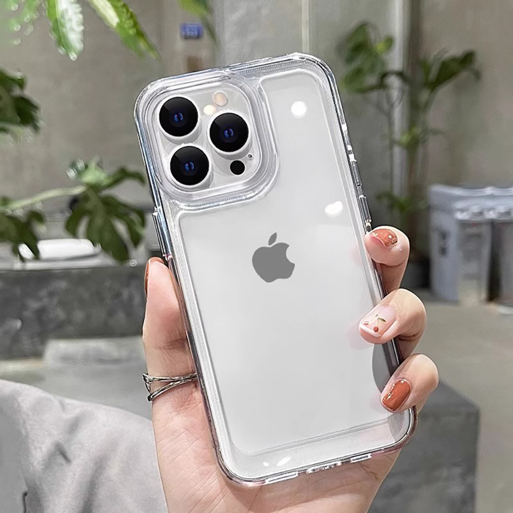 Funda de Lujo para iPhone 15 8 - Clear Shockproof Bumper Case reseña y precio