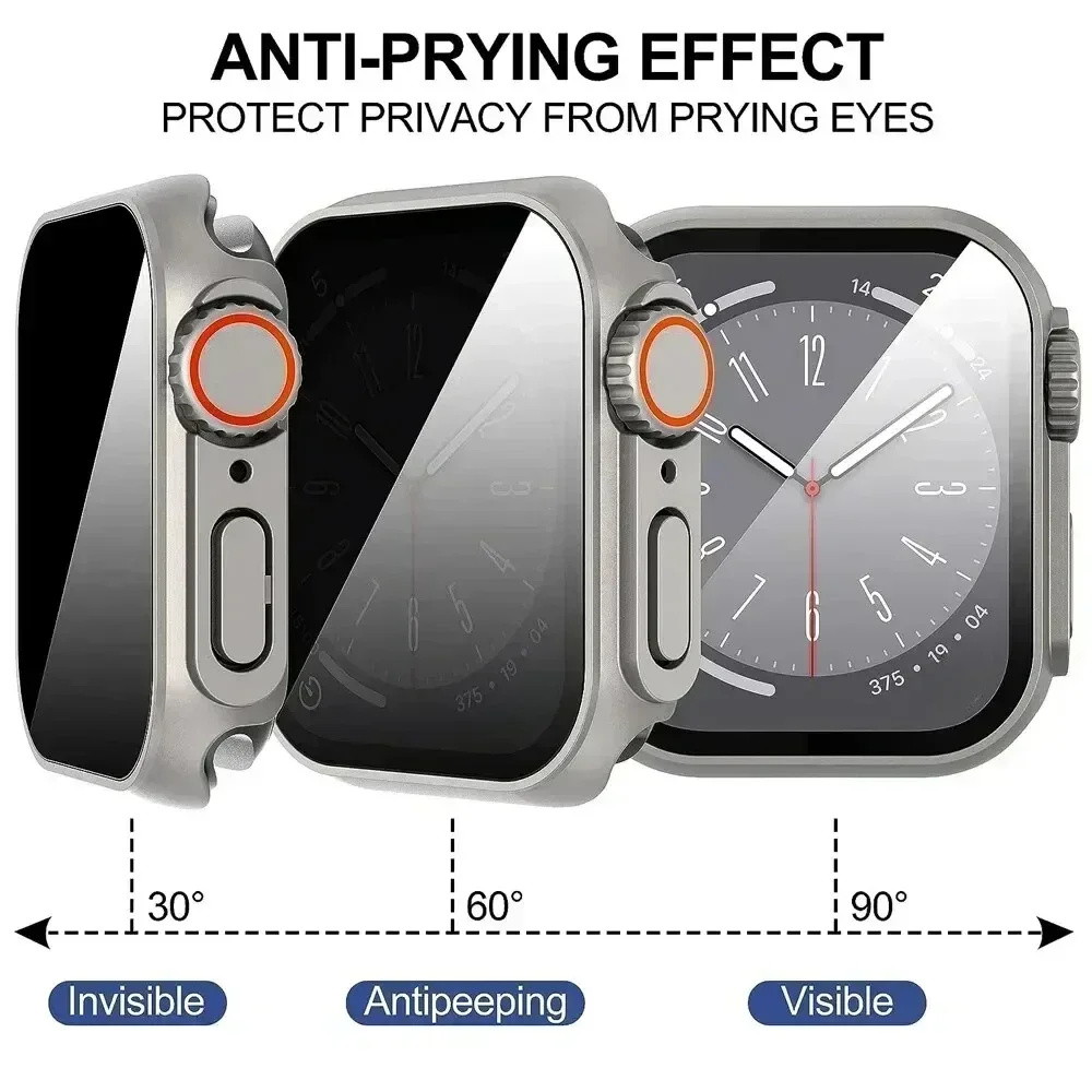 Funda para apple watch Apple W - Anti Spy Privacy Glass Case reseña y precio