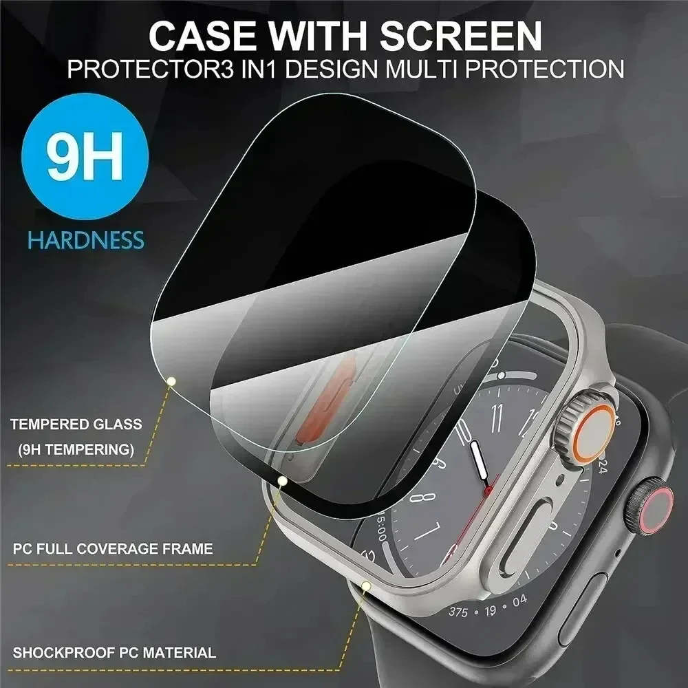 Funda para apple watch Apple W - Anti Spy Privacy Glass Case reseña y precio