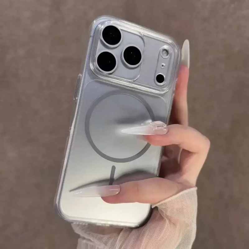 Funda transparente magnética M - Clear Shockproof Bumper Case reseña y precio