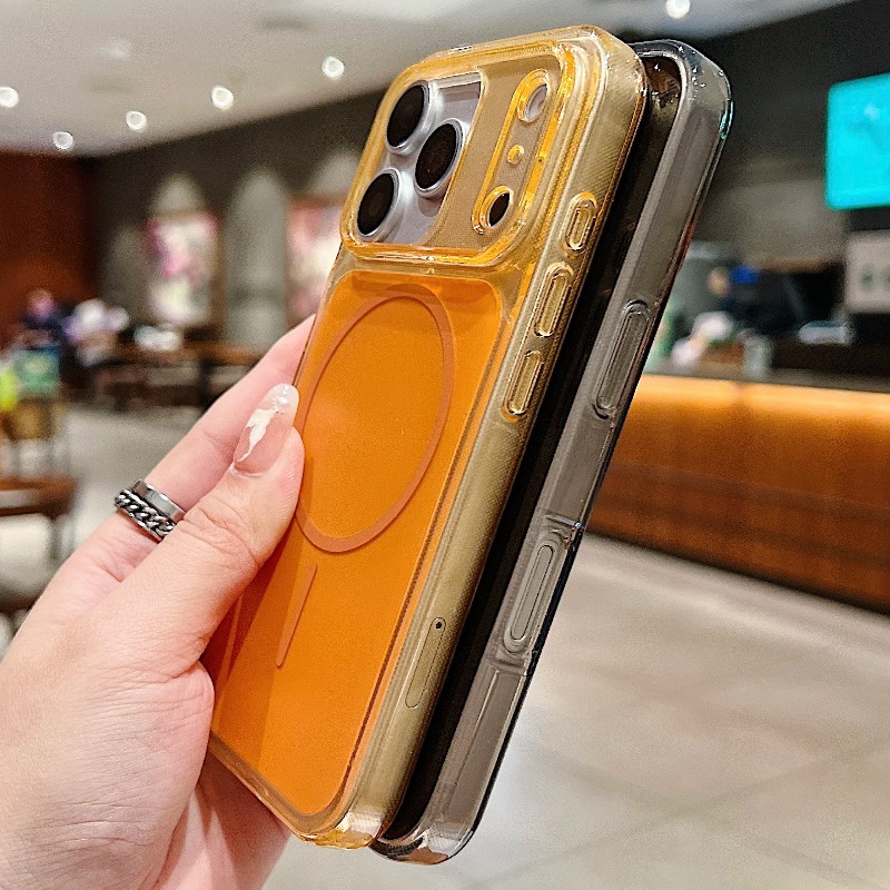 Funda transparente magnética M - Clear Shockproof Bumper Case reseña y precio