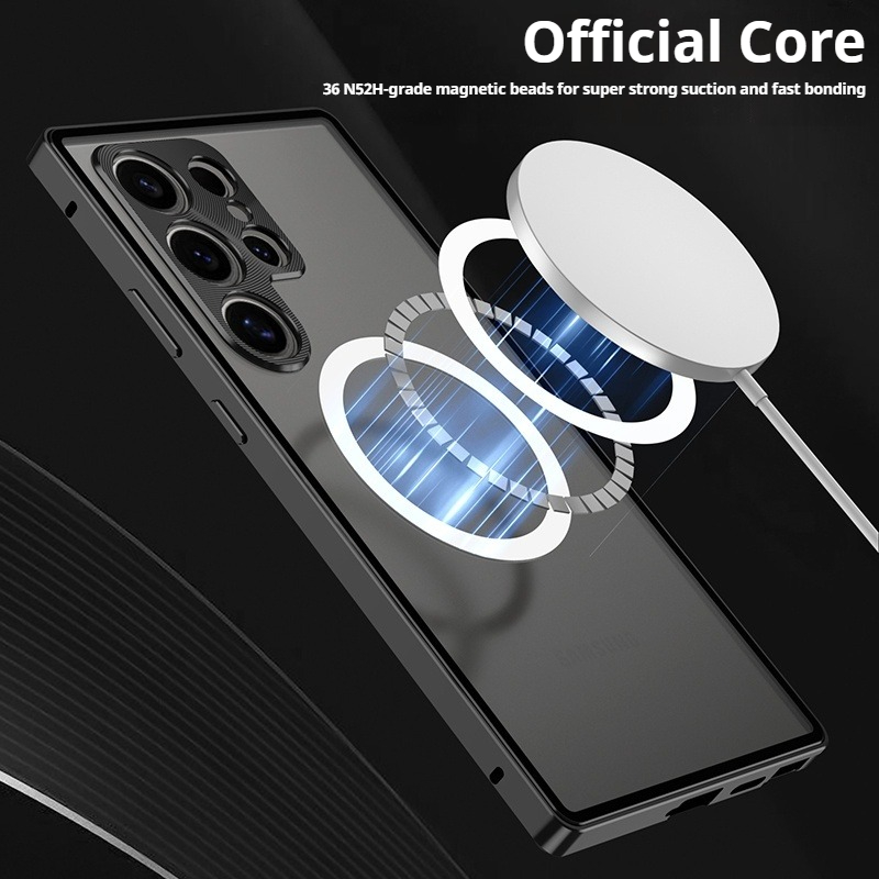Funda de teléfono con marco de - Metal Bumper Aluminum Frame Case reseña y precio