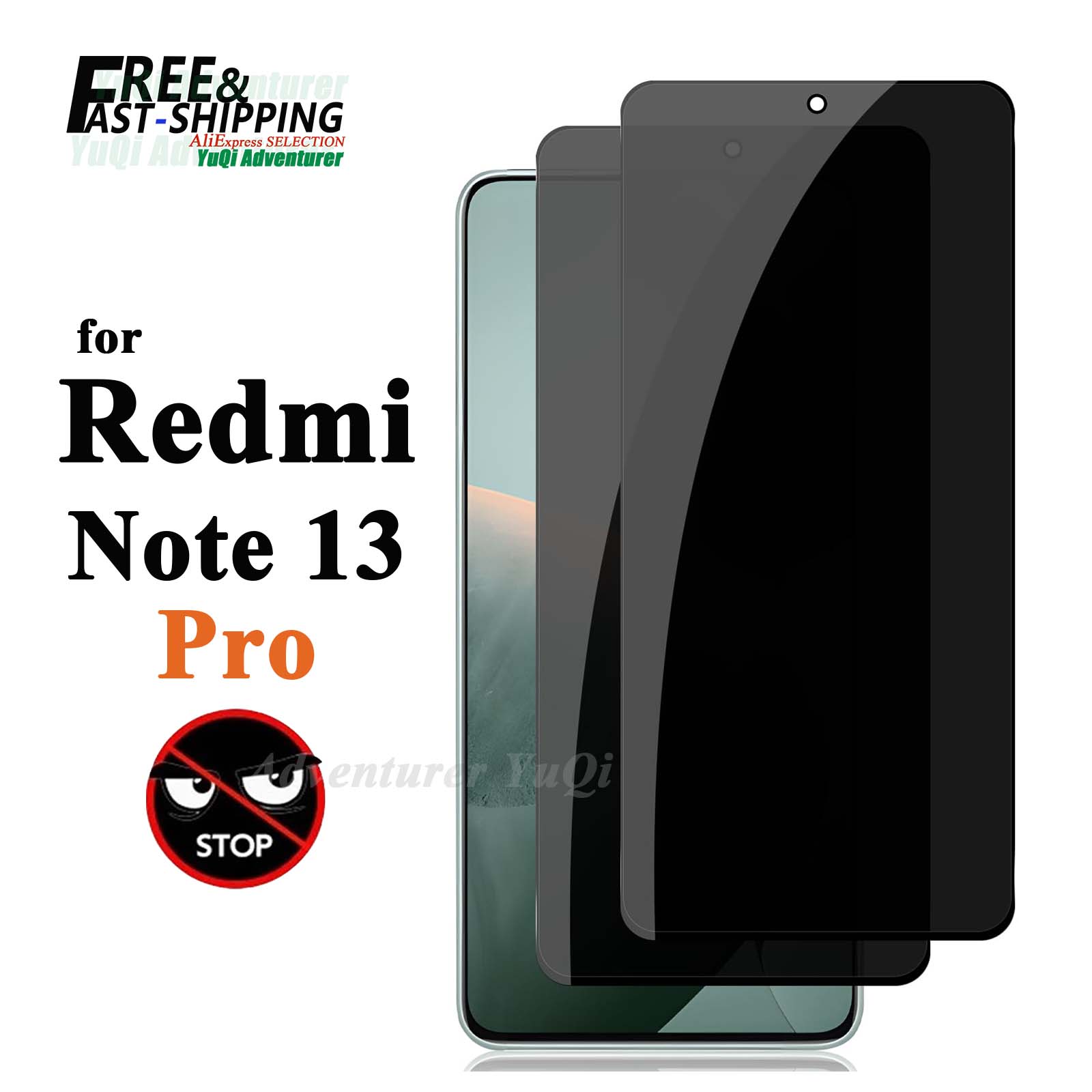 Protector de pantalla antiespí - Anti Spy Privacy Glass Case reseña y precio
