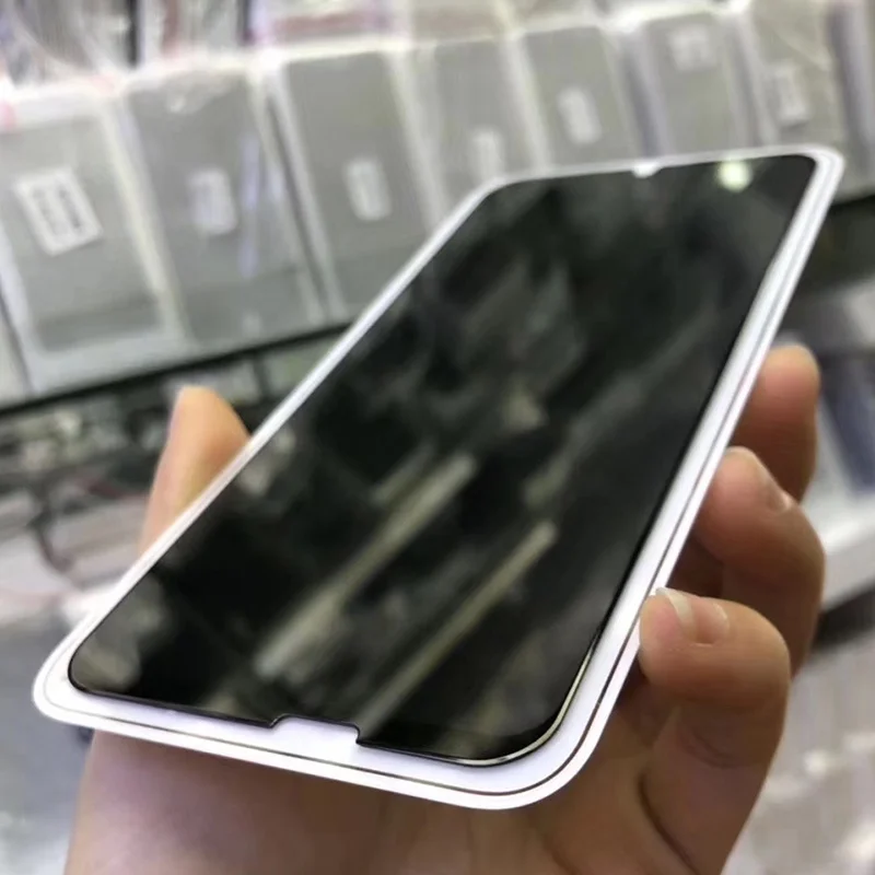 Funda de vidrio templado anti- - Anti Spy Privacy Glass Case reseña y precio