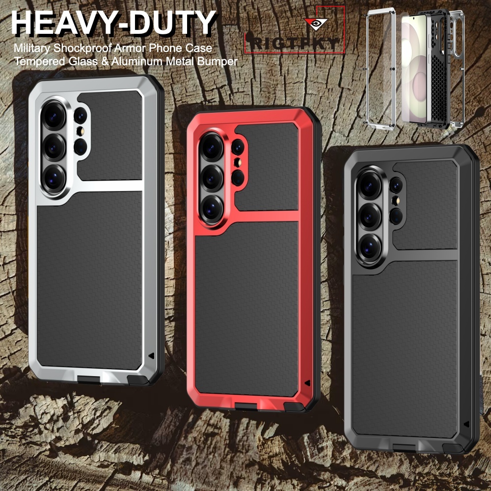 Funda para Samsung S26 Ultra,S - Heavy Duty 360 Full Body Protective Case reseña y precio