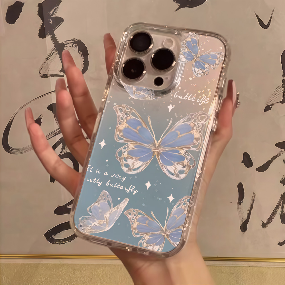 Funda de Teléfono de Lujo con  - Clear Shockproof Bumper Case reseña y precio