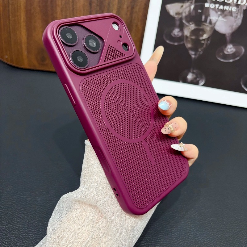Funda de malla para Magsafe co - Heat Dissipation Mesh Breathable Case reseña y precio